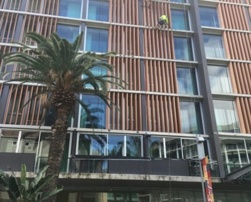 Rope Access Cleaning Brisbane - High Rope Services